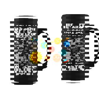 Just A Boy Who Loves Planets System Astronomy Space Coffee Mug | Mazezy