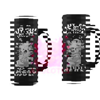 Just A Girl Who Loves Axolotls Kawaii Axolotl Lovers Coffee Mug | Seseable CA