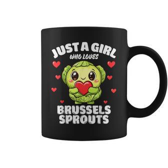 Just A Girl Who Loves Brussels Sprouts Coffee Mug - Thegiftio UK