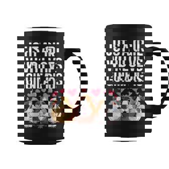 Just a Girl Who Loves Guinea Pigs Cute Pet Lover Apparel Coffee Mug | Mazezy