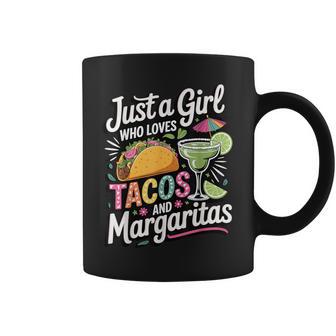 Just A Girl Who Loves Tacos And Margaritas Coffee Mug - Thegiftio UK