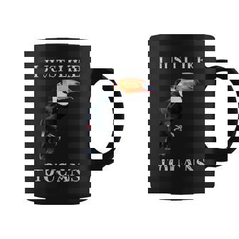 I Just Like Toucans Bird Animal Park オオハシ コーヒーマグ - Kawaiitshirt