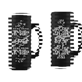 Just A West Virginia Girl In A West Virginia World Coffee Mug | Mazezy