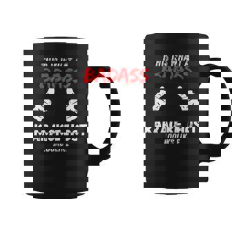 Karaoke This Is What A Badass Karaoke Host Looks Like Coffee Mug | Mazezy