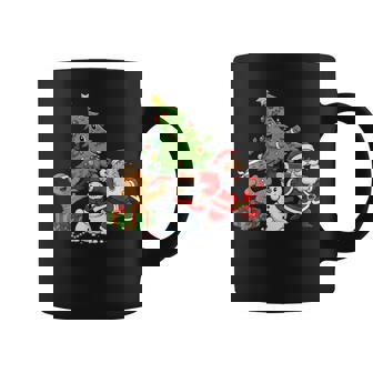 Karate Judo Santa Snowman Christmas Tree Kids Coffee Mug | Mazezy