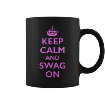Keep Calm And Swag On Coffee Mug - Thegiftio UK