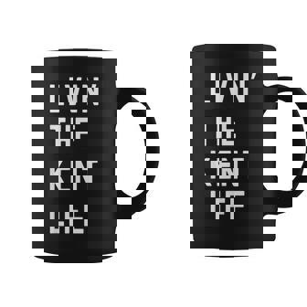 Kent の人生を生きている Kent コーヒーマグ - Kawaiitshirt