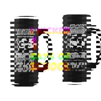 I Kicked 100 Days Of School 100th Soccer Player Coffee Mug | Mazezy