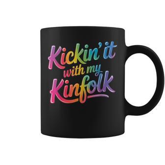 Kickin' It With My Kinfolk Family Reunion Coffee Mug | Seseable CA