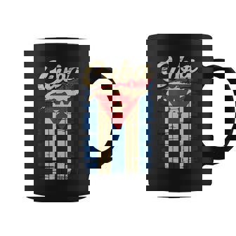 Kids Cuban Flag Bandera Cubana Women Boys Hispanic Heritage Coffee Mug | Mazezy