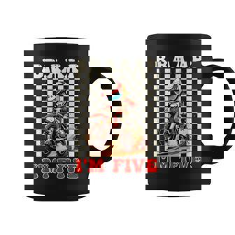 Kids It's My 5th Birthday Boy Motocross Dirt Bike 5 Year Old Coffee Mug | Mazezy