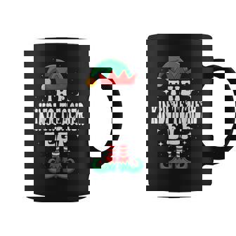 The Kinder Teacher Elf Christmas Matching Family Coffee Mug - Thegiftio