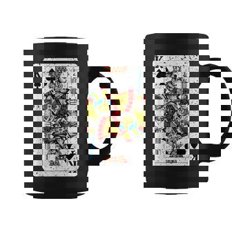 King Ofpades トランプデッキ ヴィンテージレトロスタイル コーヒーマグ - Kawaiitshirt