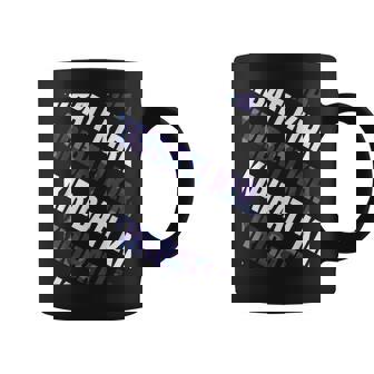 Kiribati Camo Pattern Purple Camouflage Coffee Mug | Mazezy