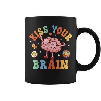 Kiss Your Brain Teacher For Back To School Coffee Mug - Thegiftio UK