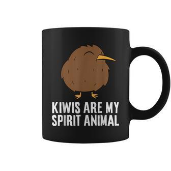 Kiwis Are My Spirit Animal Flightless Kiwi Bird Coffee Mug - Thegiftio UK