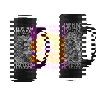 On My Knees Crab Rangoon Meme Bootleg Graphic Coffee Mug | Seseable FR