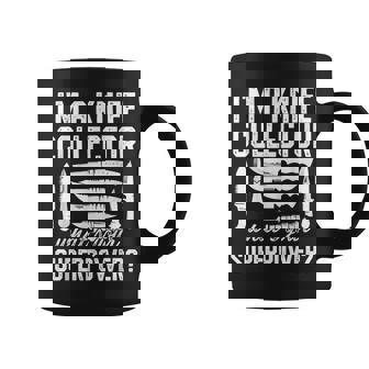 Knife Collecting Antique Enthusiast Cutting Tool Knife Lover Coffee Mug | Mazezy