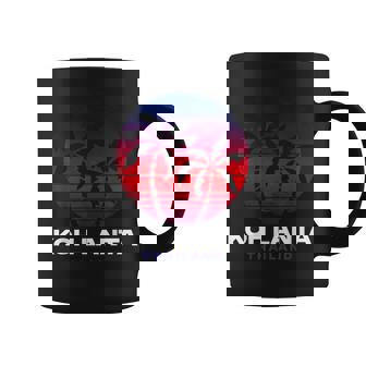 KOH Lanta Thailand Retro Sunset Beach Thai Souvenir Coffee Mug | Mazezy