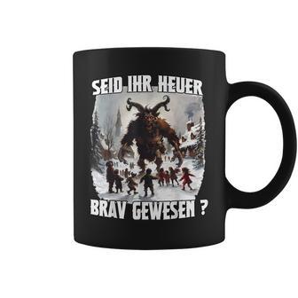 Krampus Tradition Perchtenlauf Kramperl Mask Krampus Coffee Mug - Thegiftio