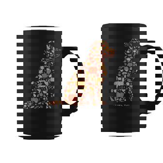 Labrador Retriever Fall Dog Autumn Leaves Thanksgiving Coffee Mug - Thegiftio