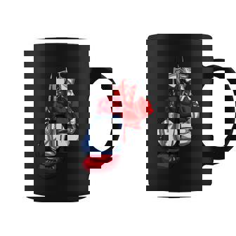 Laos Lao Laotian Canada Canadian Boxing Mixed DNA Flag Day Coffee Mug | Mazezy