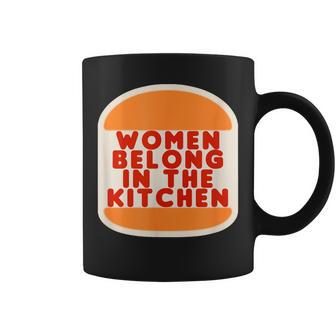 Las Es Pertenecen A La Cocina Divertido Regalo Meme Taza de café - Regaloses