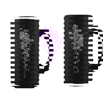 Lavender Purple Flower Wildflower Lavender Flower Coffee Mug - Thegiftio