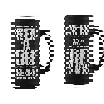 Lazy Easy Halloween Costume Pretend I'm A Giant Cilantro Coffee Mug | Mazezy