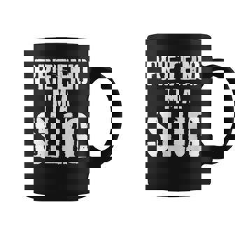 Lazy Easy Halloween Costume Pretend I'm A Slug Coffee Mug | Mazezy