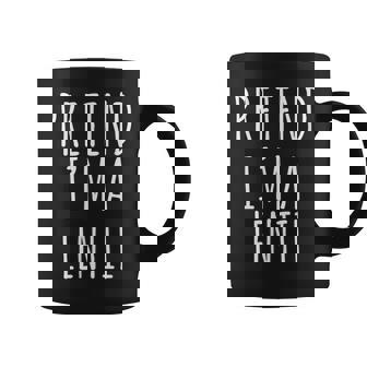 Lazy Halloween Costume Pretend I'm A Lentil Simple Easy Coffee Mug | Mazezy