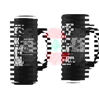 Lebanon It's In My DNA Lebanon Coffee Mug | Mazezy