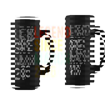 Legend March 2016 10Th Birthday Boy Girl 10 Year Old Coffee Mug | Seseable FR