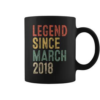Legend March 2018 8Th Birthday Boy Girl 8 Year Old Coffee Mug - Thegiftio UK
