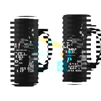 Let There Be Light Masonic Cigar Smoking Lounge Gear Coffee Mug - Thegiftio