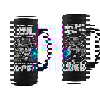 Level 7 Unlocked Video Gamer Geek 7Th Birthday Coffee Mug | Mazezy