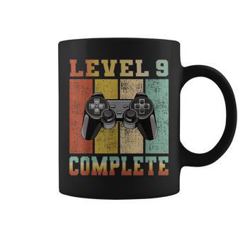 Level 9 Complete Geburtstag 9 Jahre Gamer Level Unlocked Tassen - Geschenkecke