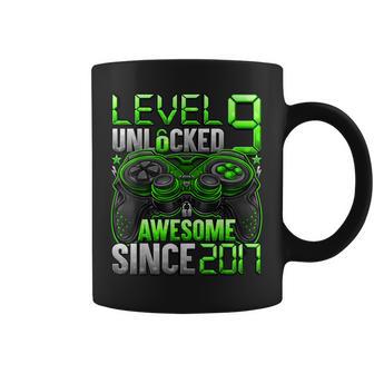 Level 9 Unlocked 9 Year Old For Boys 9Th Birthday Boy Coffee Mug - Thegiftio UK