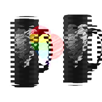 Lgbtq Japan ゲイプライド ハート ゲイとレズビアンの愛 Lgbt コーヒーマグ - Kawaiitshirt