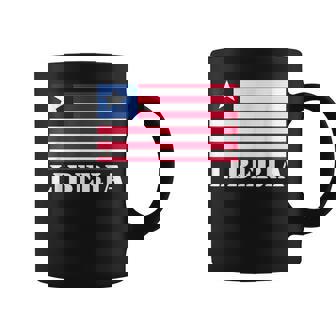 Liberia Liberian Flag Liberian Roots Liberian Pride Coffee Mug | Mazezy