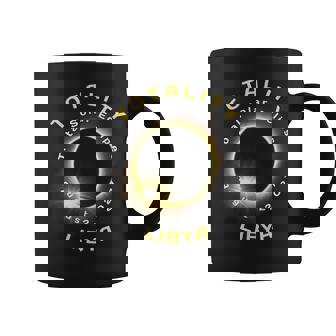 Libya Total Solar Eclipse August 2 2027 Souvenirs Coffee Mug | Mazezy