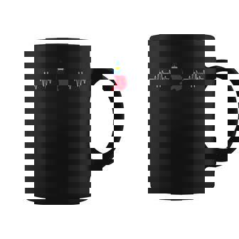 Liechtenstein Heartbeat Flag Souvenir Patriotic Men Women Coffee Mug | Mazezy