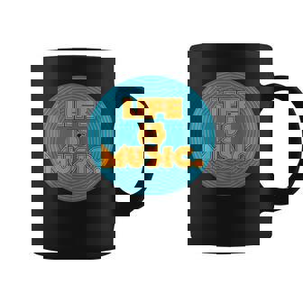 Life Is Music コーヒーマグ - Kawaiitshirt