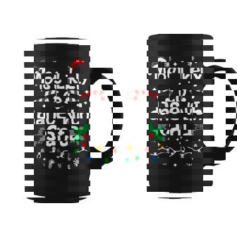 Most Likely To Dance With Santa Christmas Matching Family Coffee Mug | Seseable UK
