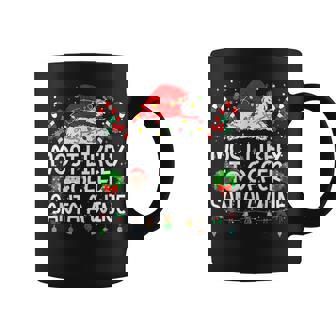Most Likely To Offer Santa Wine Family Reunion Christmas Coffee Mug | Mazezy