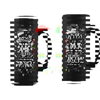 Most Likely To Shake The Presents Family Christmas Coffee Mug - Monsterry