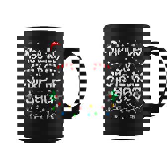 Most Likely To Spike The Eggnog Christmas Matching Family Coffee Mug | Seseable CA