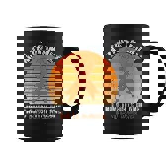 Limb Loss Awareness Support Retro Limb Loss Orange Ribbon Coffee Mug | Seseable FR