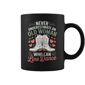 Line Dance Ieja Divertido Baile Línea Taza de café - Regaloses