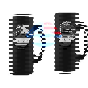 Lips Half American Honduran Roots Honduras USA America Tank Top Coffee Mug | Mazezy